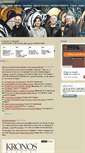 Mobile Screenshot of kronosquartet.org